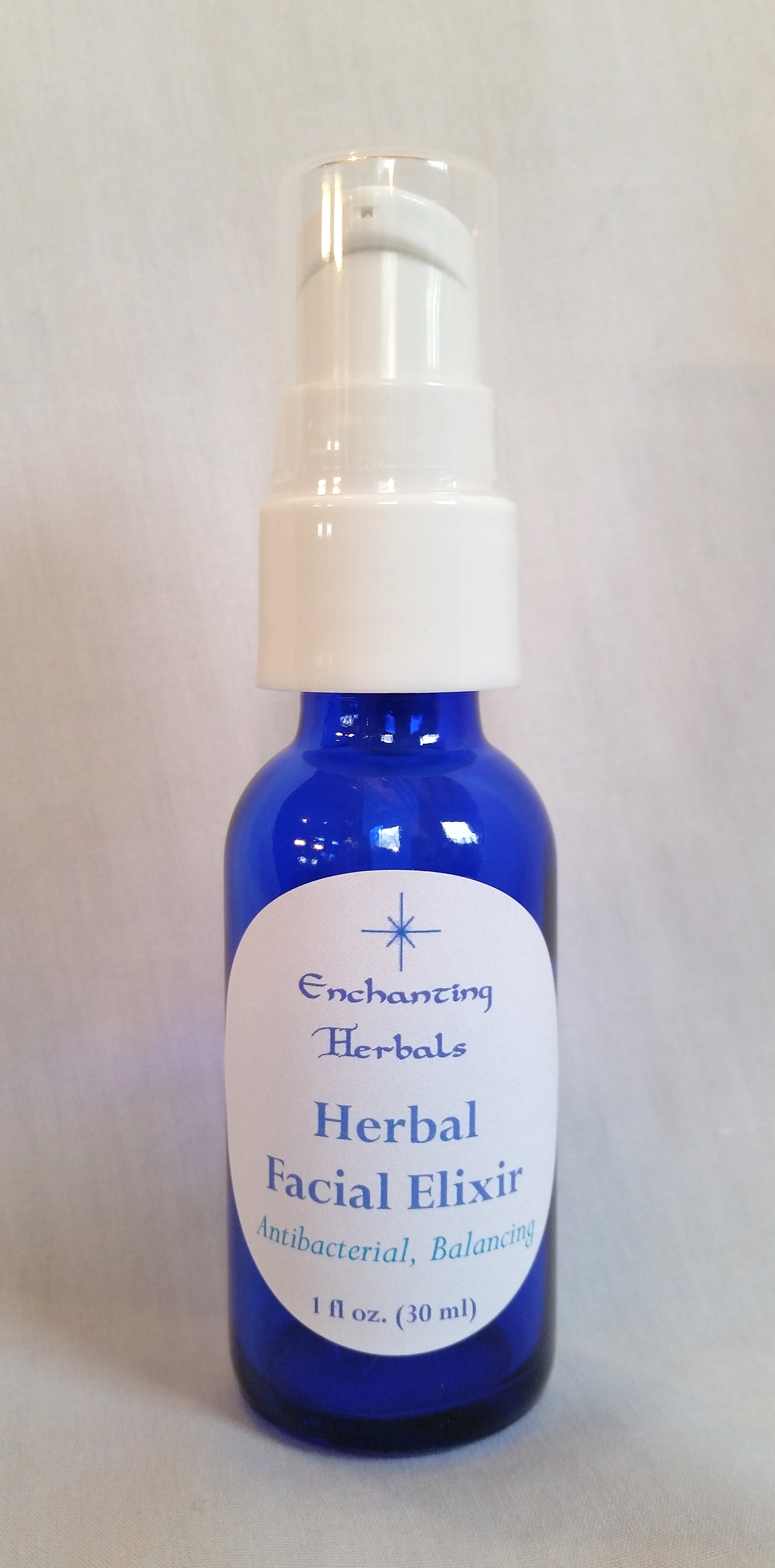 Herbal Facial Elixir ~ Antibacterial, Balancing